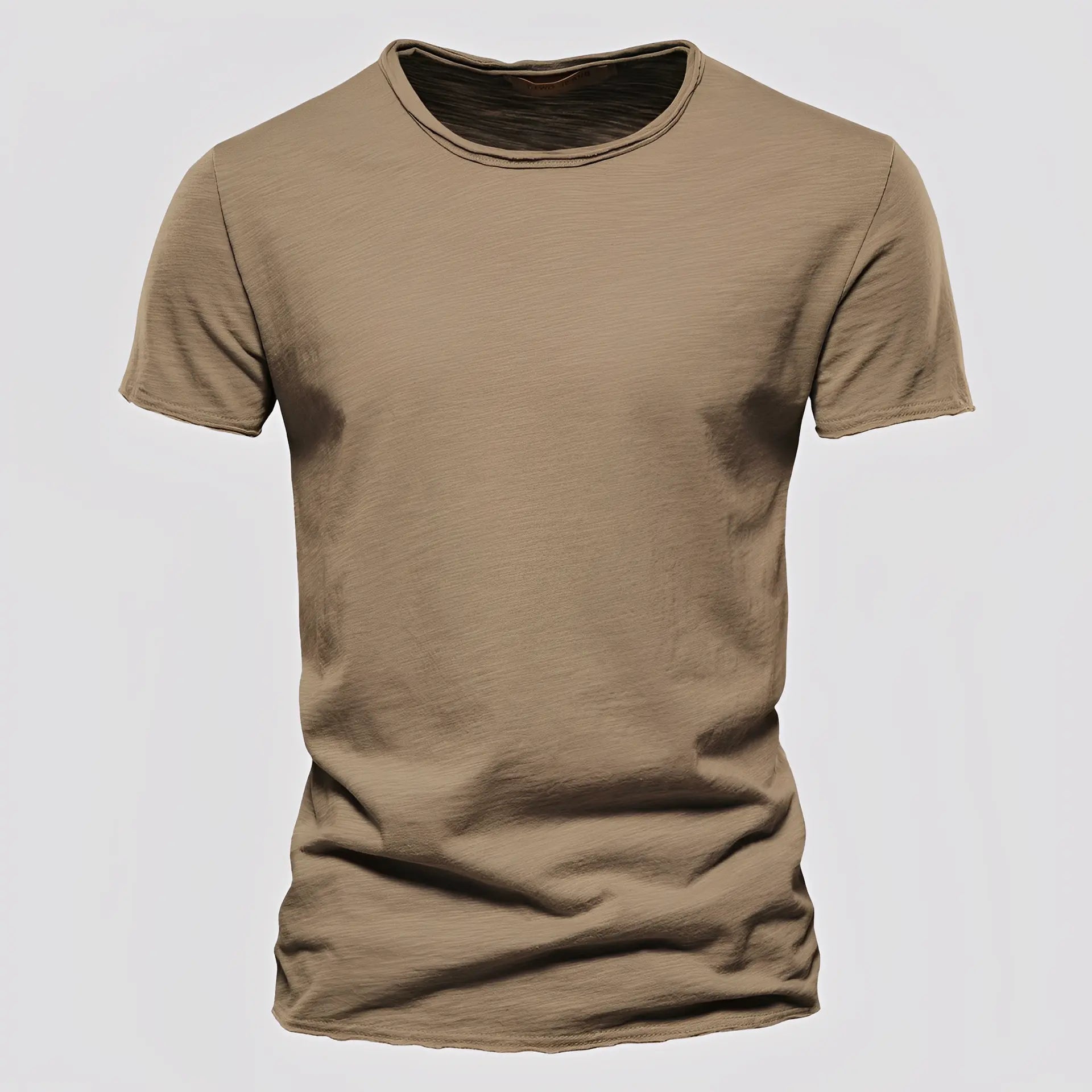 Let T-Shirt til Mænd | Afslappet Pasform med Rund Hals | Komfortabel Sommer Tee 5