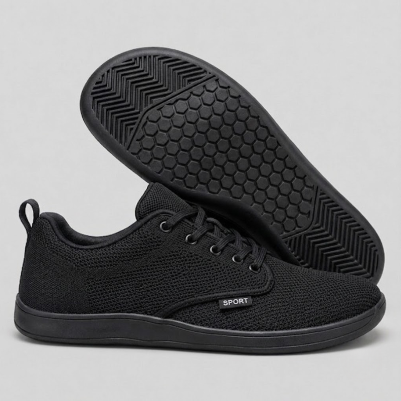 WideStep Wide Fit Sneakers Women – Extra Toe Room, Stretch Knit