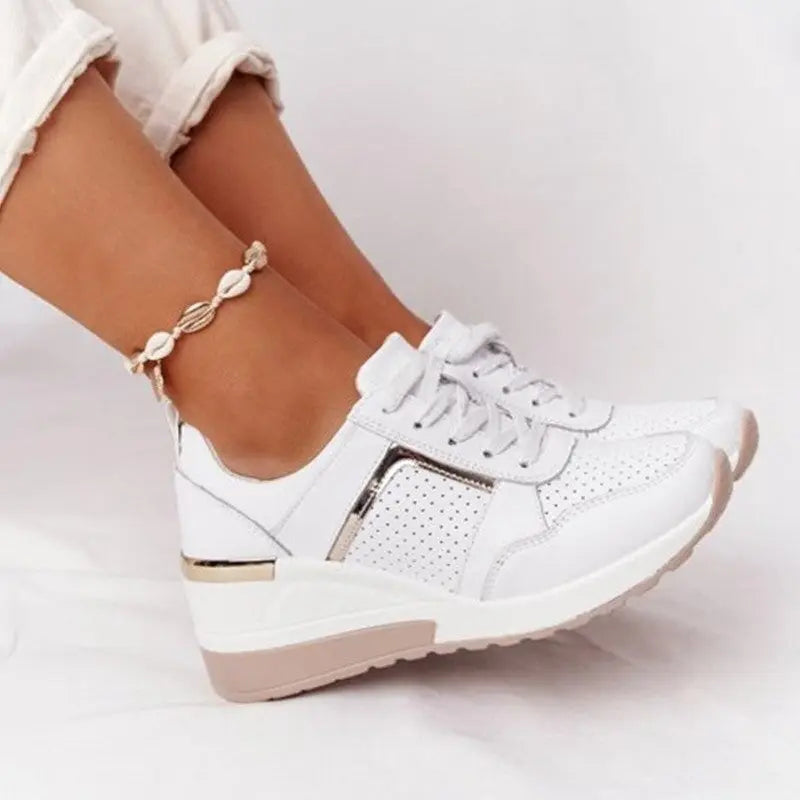 Nora | Sneakers med Ortopædisk Støtte og Naturlig Pasform | Komfortable Veganske Sko til Hverdagsbrug 5
