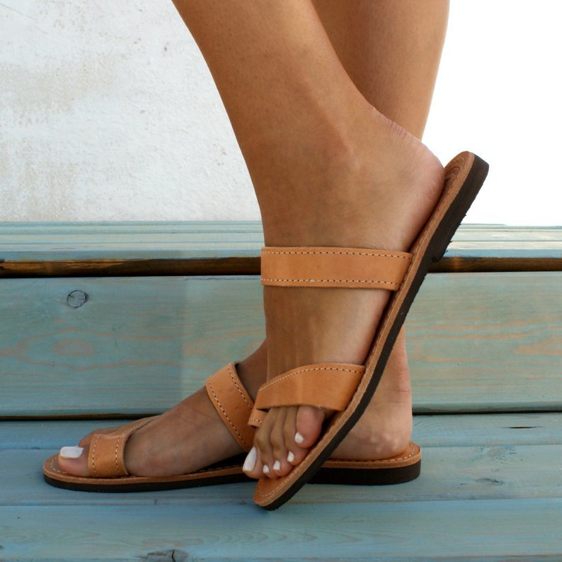 Flade Sandaler Dame Kunstlæder – Sommer Sandaler