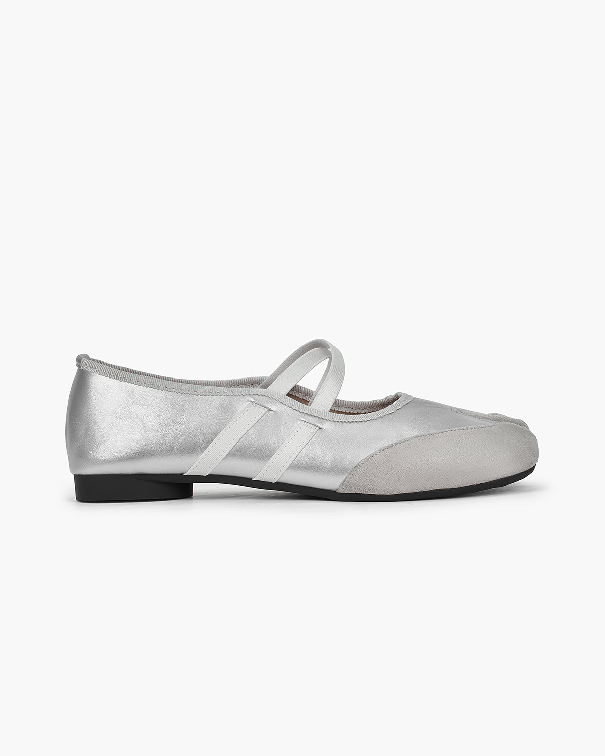 Tabi Sko Dame Ballerina – Split-Toe med Krydsremme