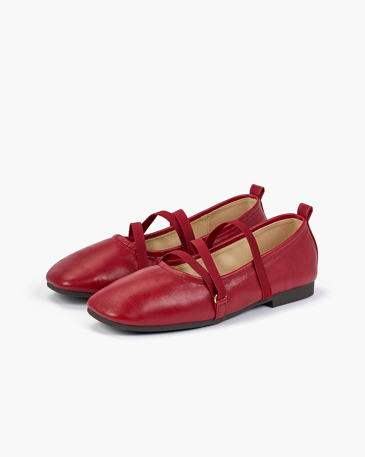 Foldable Ballet Flats Women – Cross Strap Travel Flats