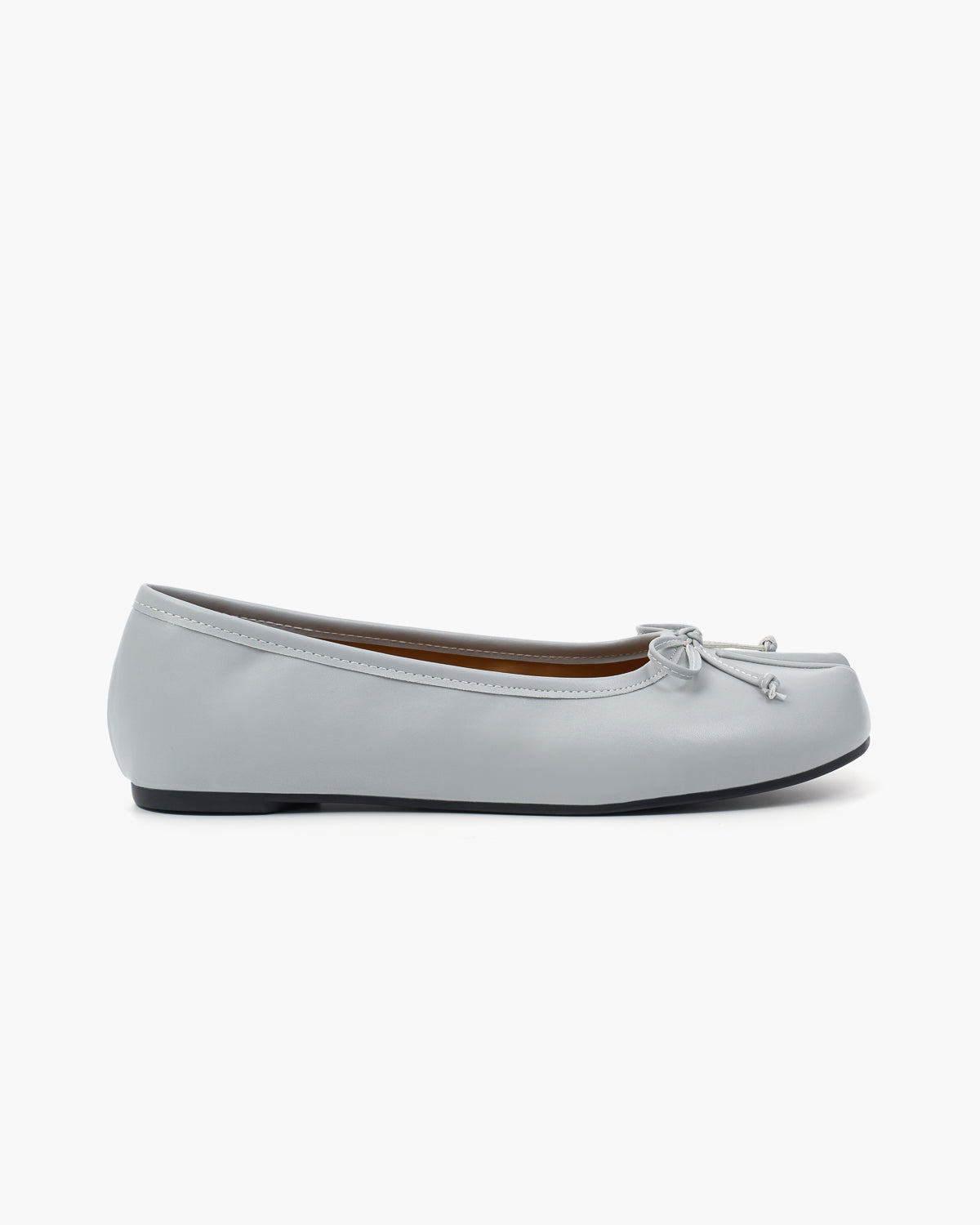 Tabi Ballet Flats Women – Bow Split Toe Microfibre Leather