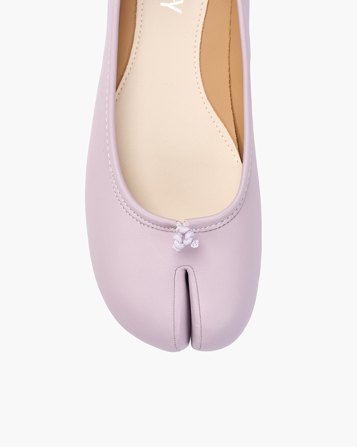 Tabi Ballet Flats Women – Split Toe Microfibre Leather