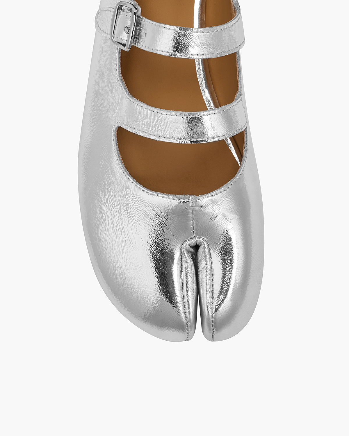 Tabi Ballet Flats Women – Double Strap Genuine Leather