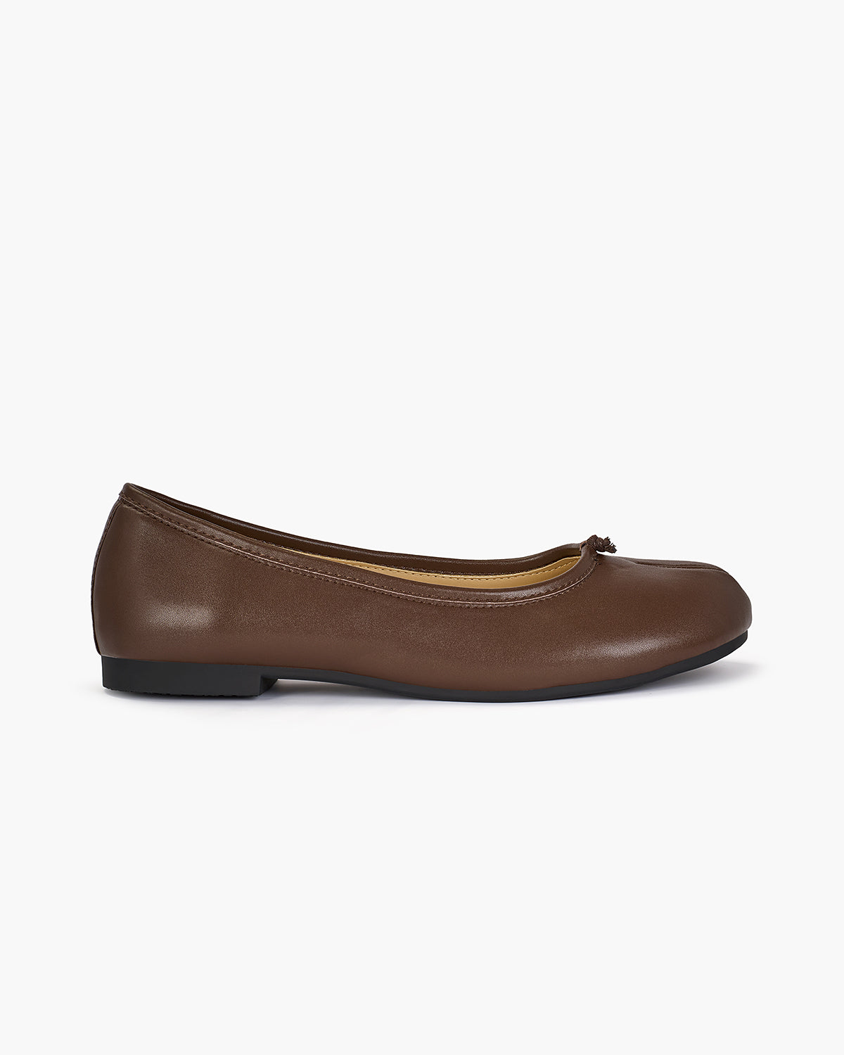 Tabi Ballet Flats Women – Split Toe Microfibre Leather