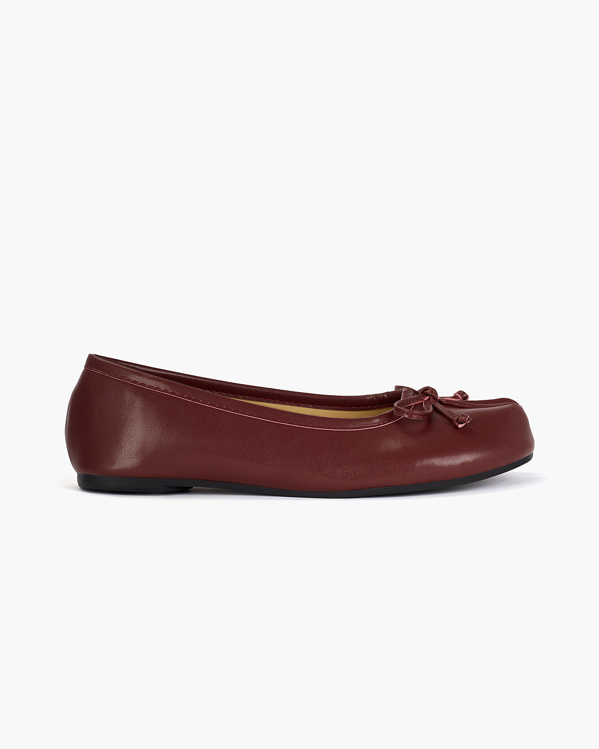 Tabi Ballet Flats Women – Bow Split Toe Microfibre Leather