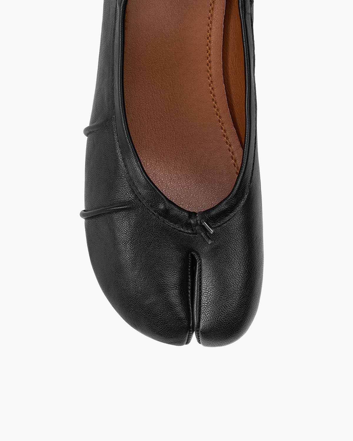 Tabi Pumps Dame – Snøre og Blokhæl 3,5cm i Mikrofiber