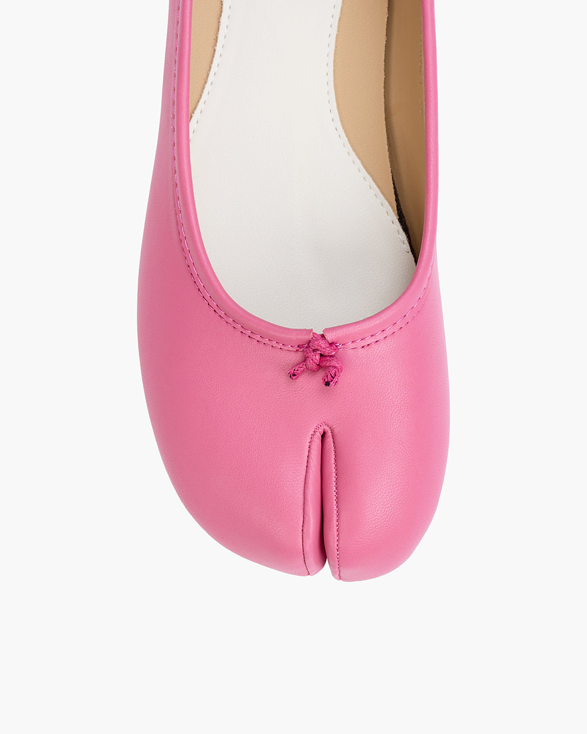 Tabi Ballet Flats Women – Split Toe Microfibre Leather