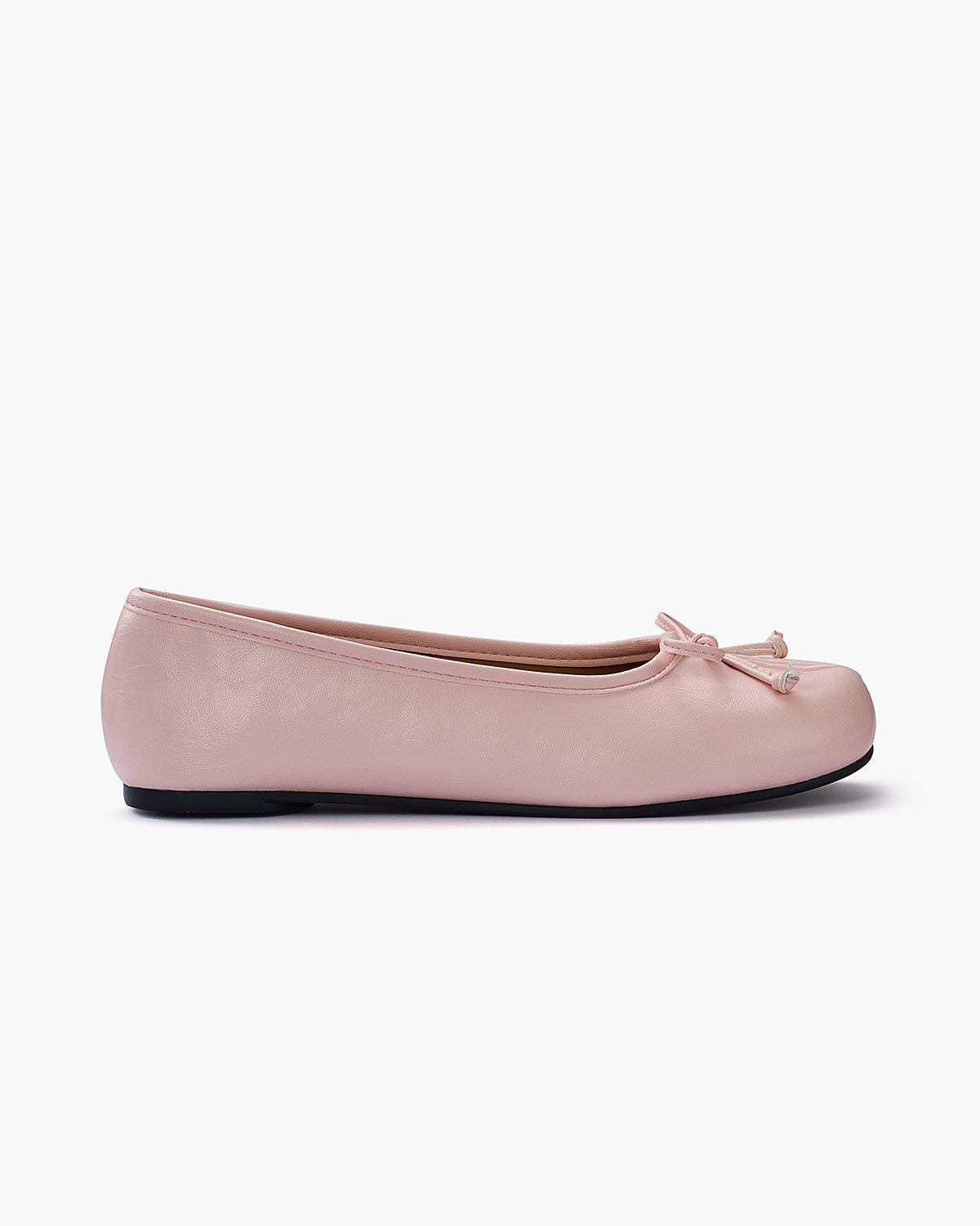 Tabi Ballet Flats Women – Bow Split Toe Microfibre Leather
