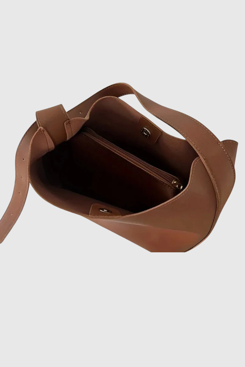 Luna | Lille Skuldertaske Dame i Læder med Justerbar Rem | Elegant Design til Hverdagsbrug 3