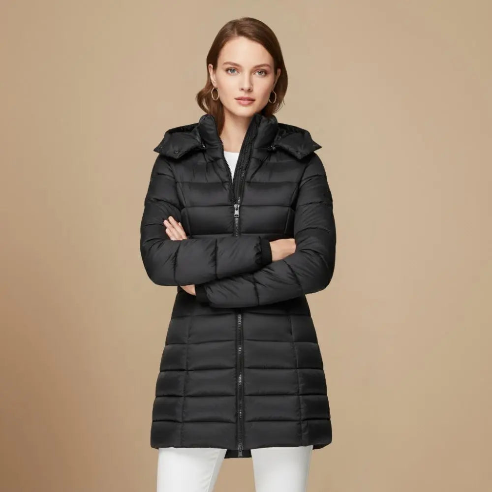Vinterjakke Dame – Slank Puffer med Let Varm Komfort til Vinterbrug