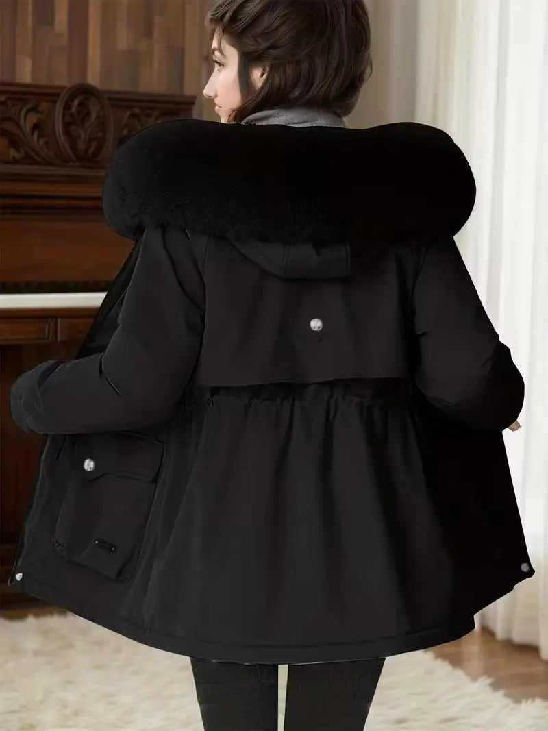 Signe | Vindtæt Lang Vinterjakke Dame