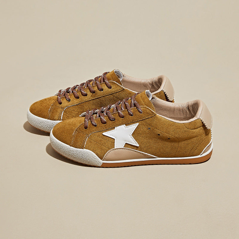 Retro Sneakers Dame Stjerne – Sporty Sneakers til Hverdag