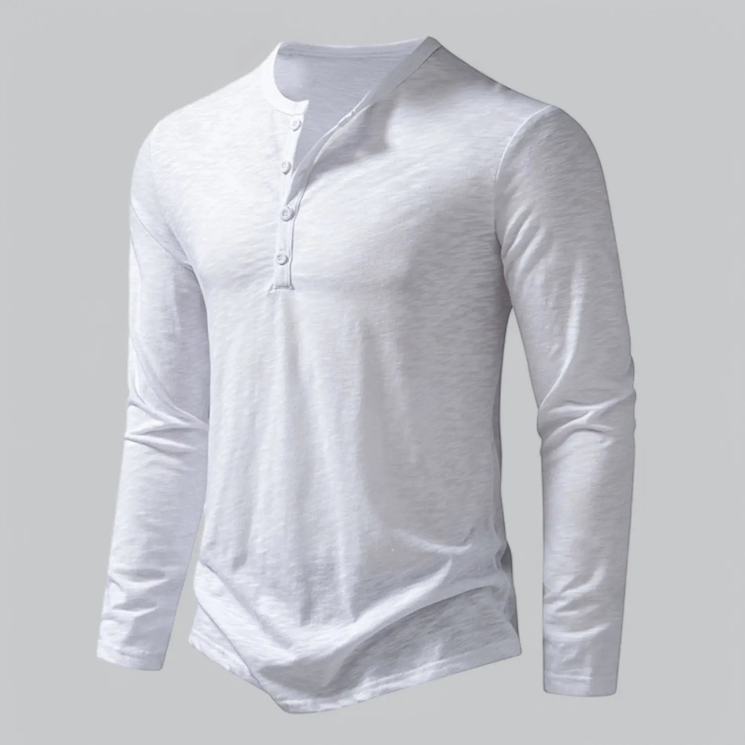 Spraykis | Langærmet Henley T-shirt til Mænd