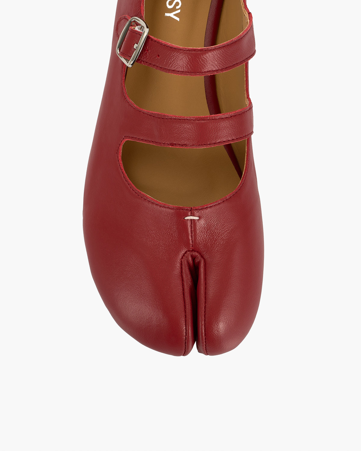 Tabi Ballet Flats Women – Double Strap Genuine Leather