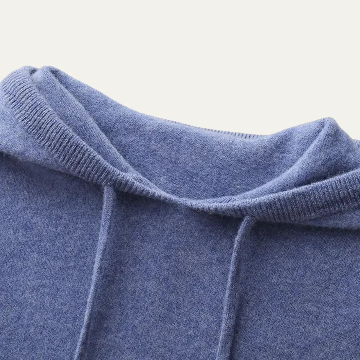 Nicolai | Hoodie Mænd Afslappet Pasform Med Hætte & Ribkanter Til Hverdag