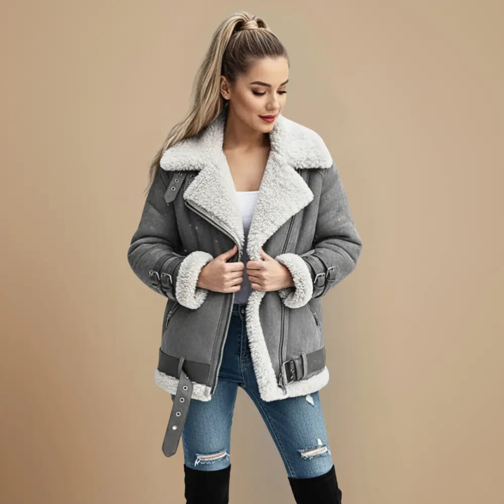 Liv | Varm Uldmix Frakke Dame