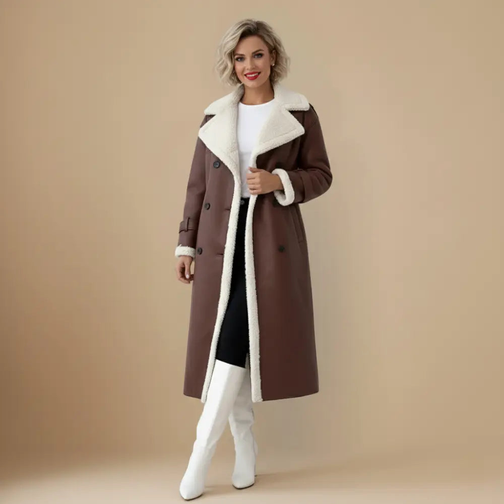 Freja | Varm Lang Frakke Dame