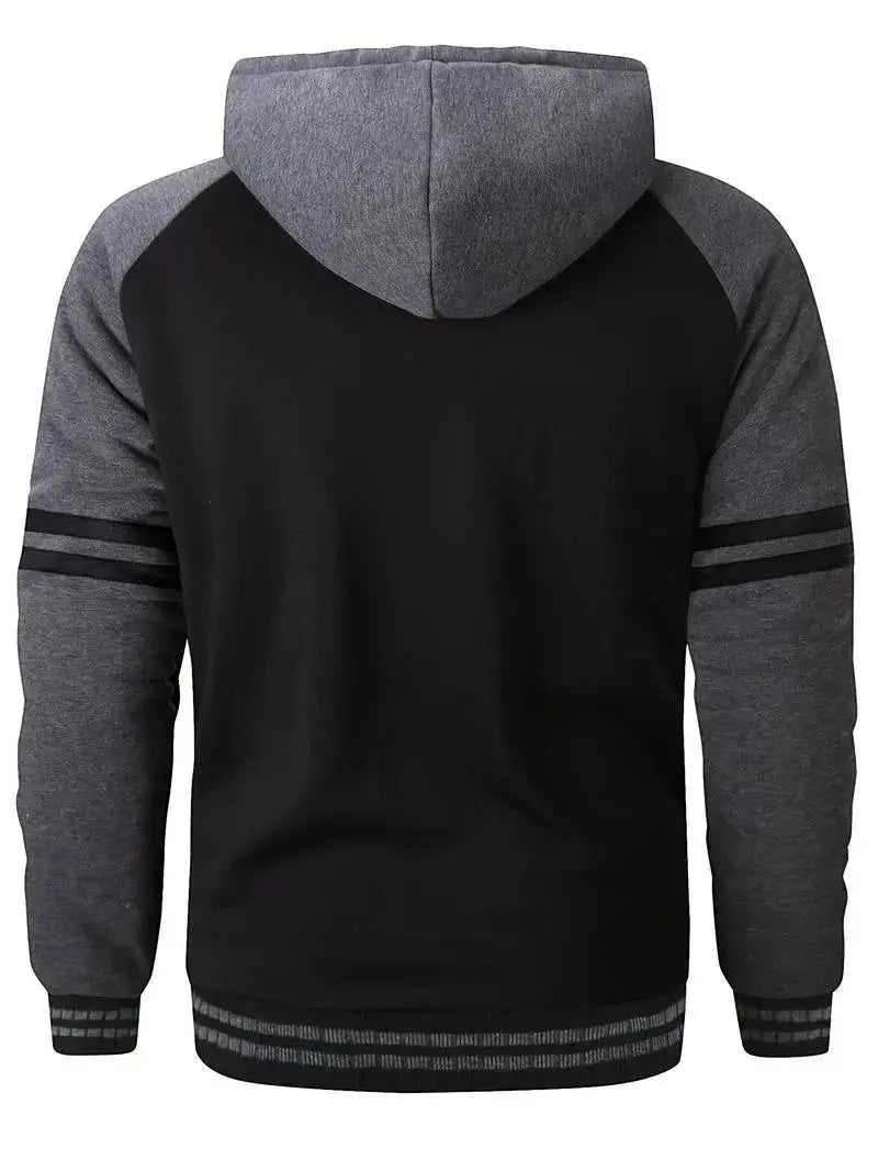 Hættetrøjer Mænd | Hoodie med Funktionel Hætte & Lige Pasform | Komfortabel til Daglig Brug 32