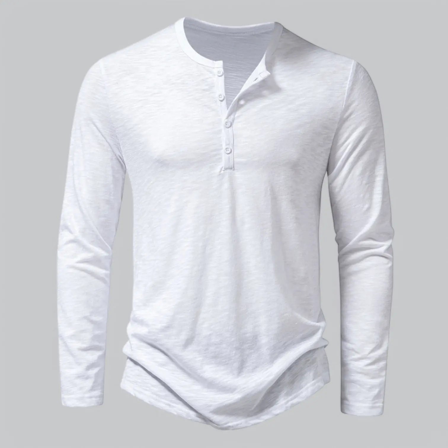 Spraykis | Langærmet Henley T-shirt til Mænd