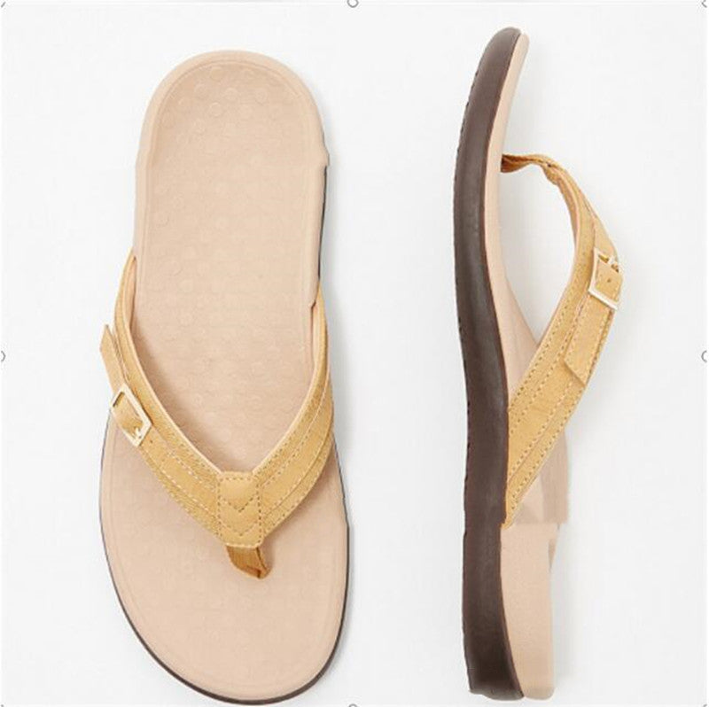 Flade Sandaler Dame – Bløde Komfort Sommer Sandaler