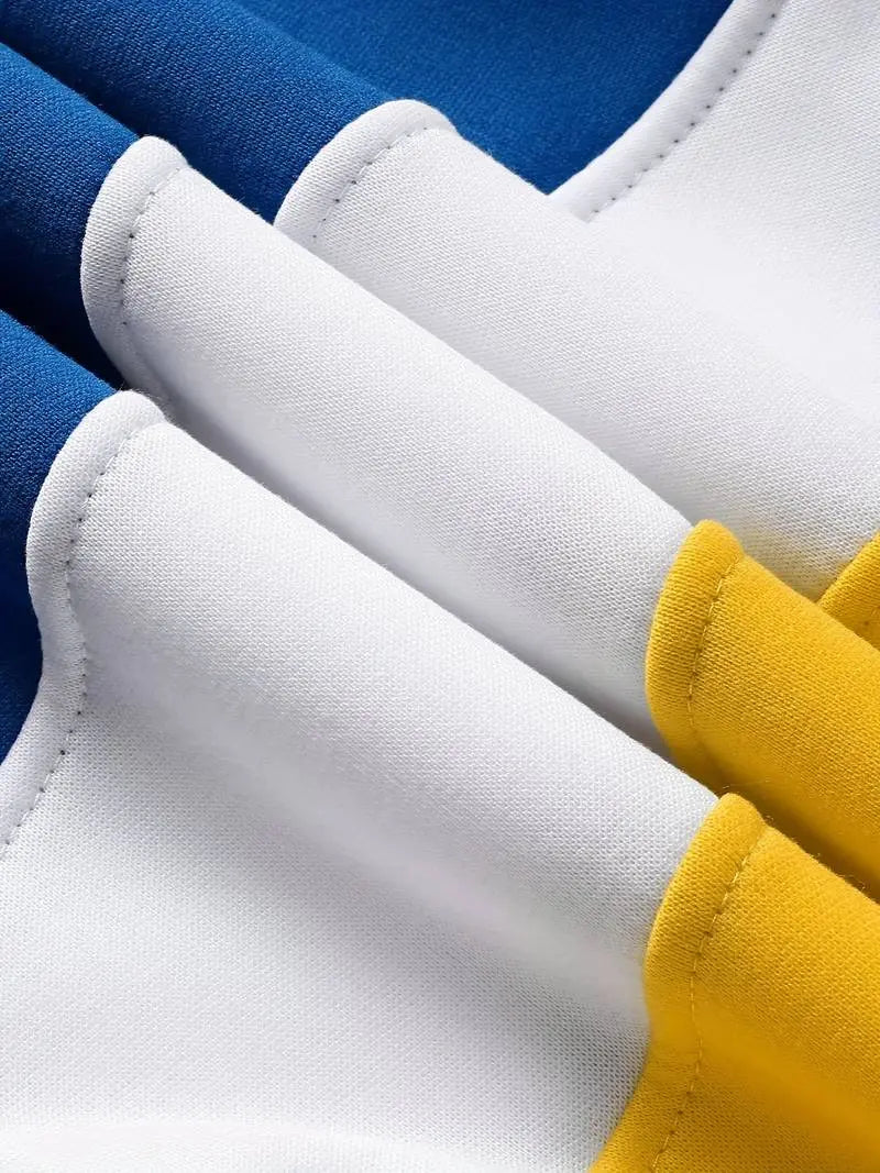 Lars | Hættetrøje Mænd med Colorblock Let & Afslappet til Hverdag