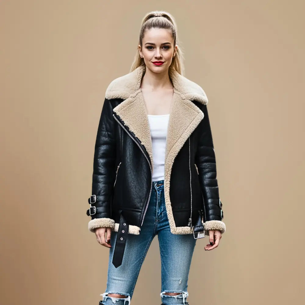 Liv | Varm Uldmix Frakke Dame