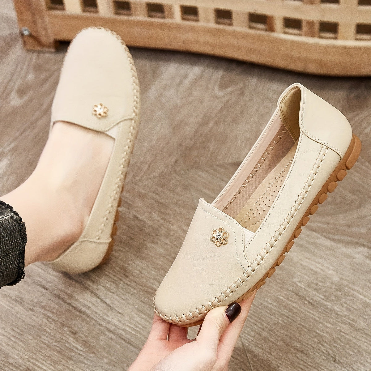 Loafers Women – Soft Slip On Comfort Loafers with Cushioned Sole