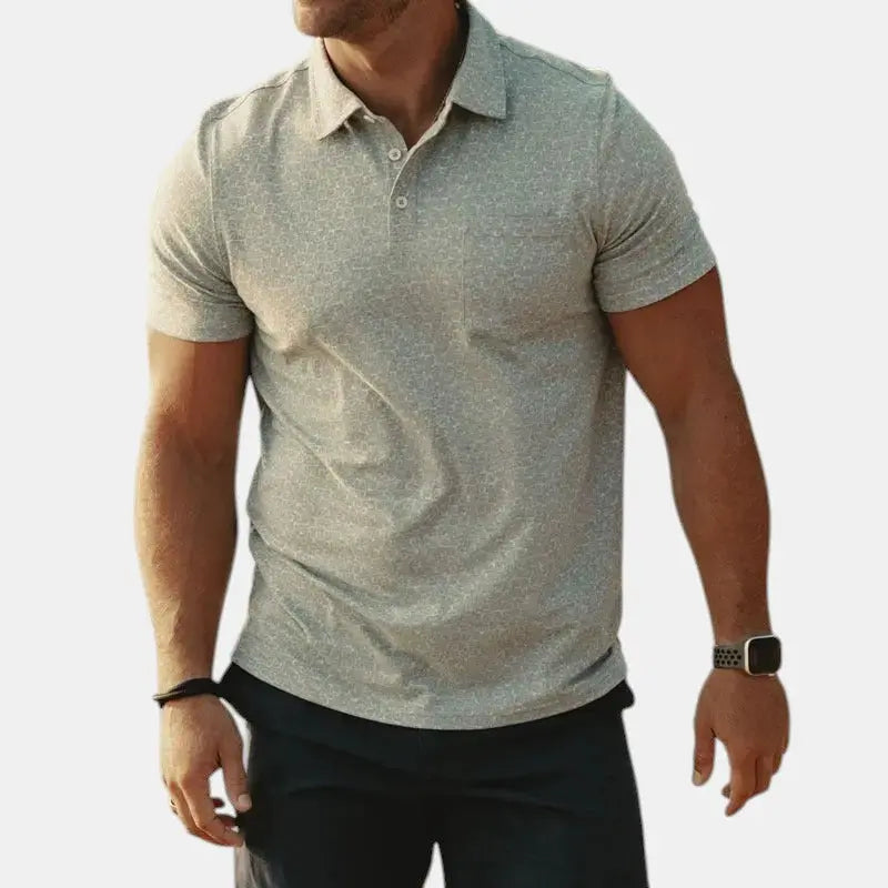 Men's Polo Shirt | Regular Fit with Breathable Cotton Blend | Stylish Comfort for Spring and Summer 2