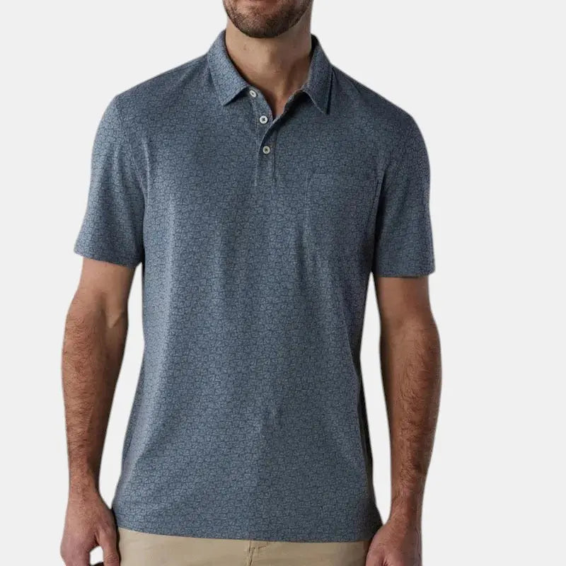 Men's Polo Shirt | Regular Fit with Breathable Cotton Blend | Stylish Comfort for Spring and Summer 4