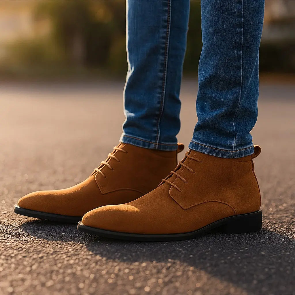 Jonas | Klassiske Ruskinds Desert Støvler til Mænd