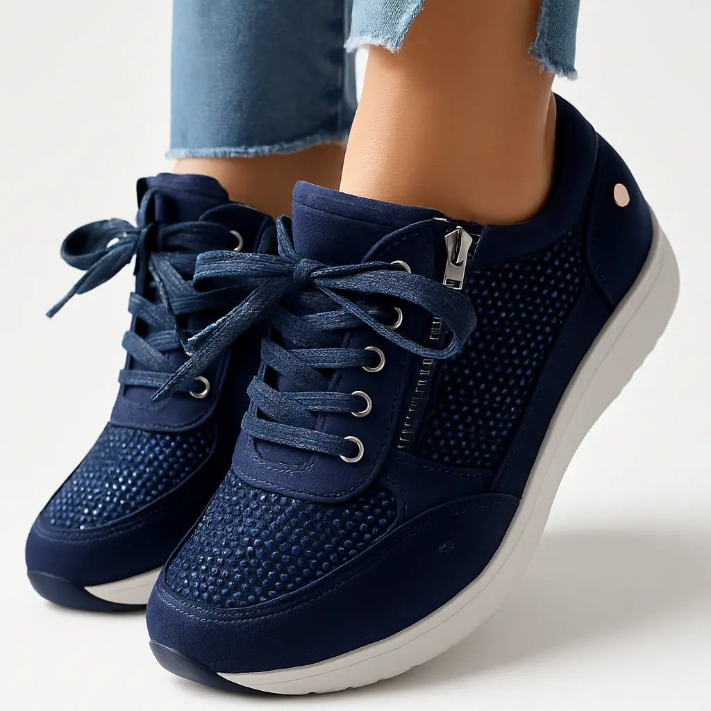 Sigrid | Ortopædiske Sneakers til Damer med Bred Tåboks og Skridsikker Sål | Komfortabel Støtte til Sensitive Fødder 6