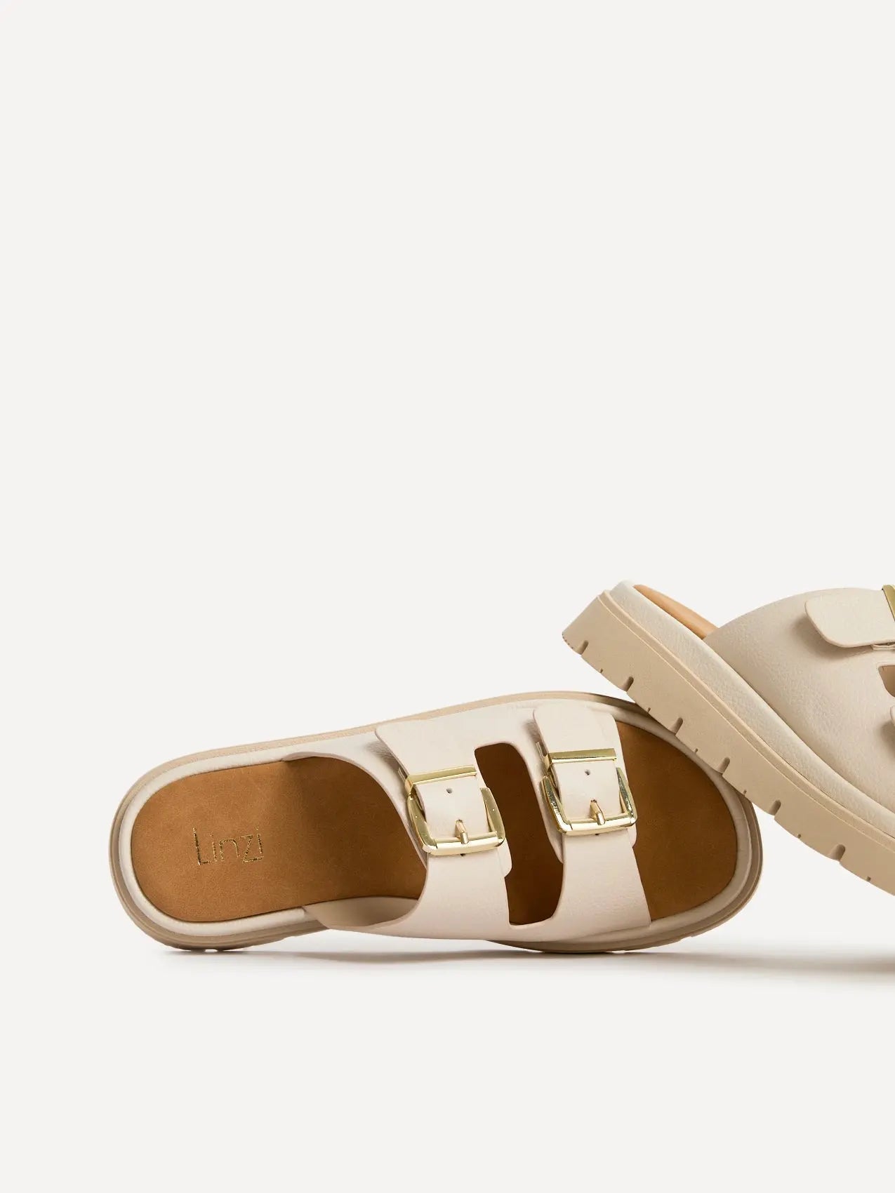 Flade Sommerdame Sandaler med Dobbelt Spænde & Blød Indersål | Komfortabel Design til Varme Dage 6