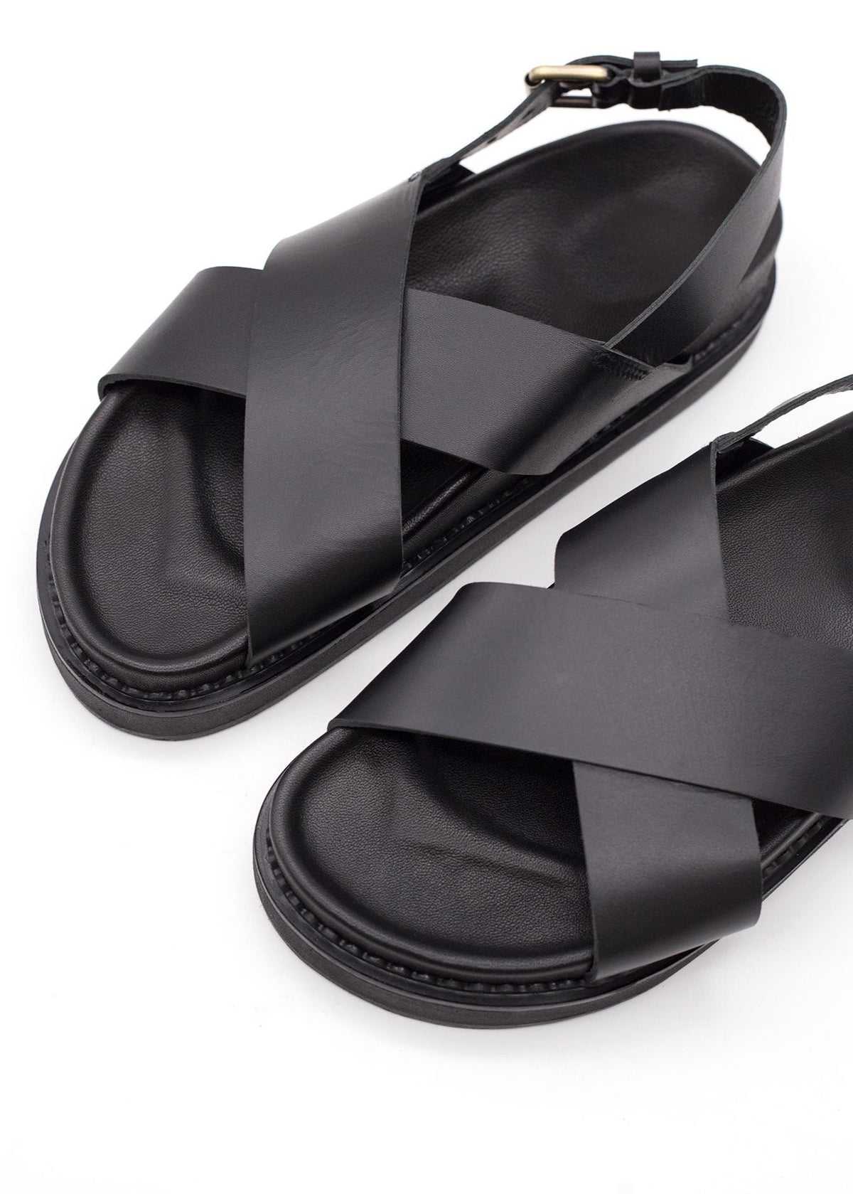 Slip-In Sandaler Dame Læder – Blød Fodseng til Sommer