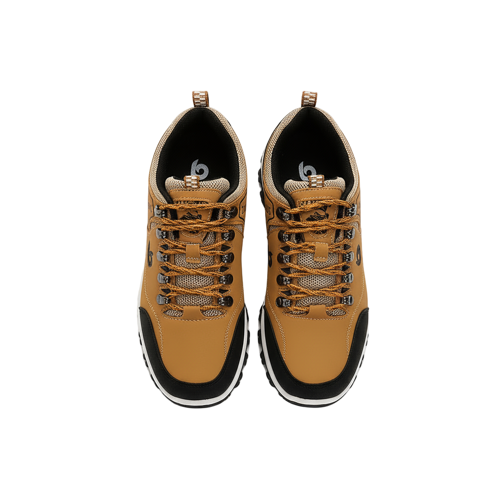 Ortopædiske Vandresko til Dame og Herre med Støddæmpende Sål og Åndbar Foring – Komfortable Gå- og Fritidssko 3