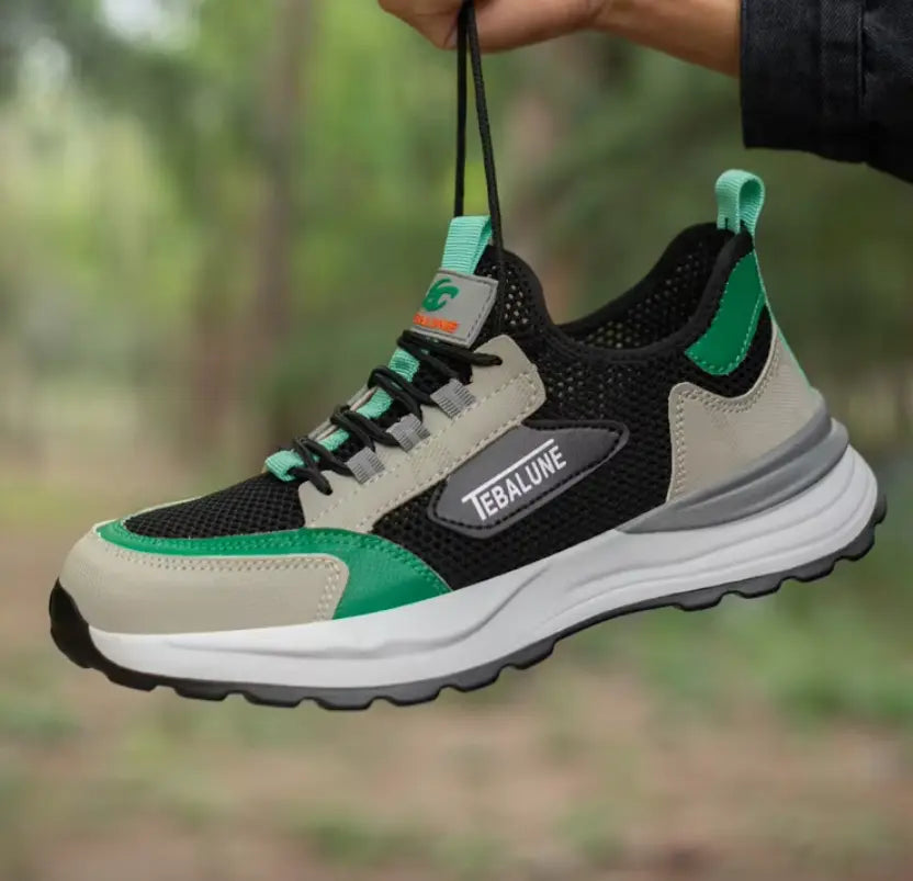 Sikkerhedssko | Åndbare Arbejdssko med Kompositkappe | Let og Skridsikker Beskyttelse til Mænd 3