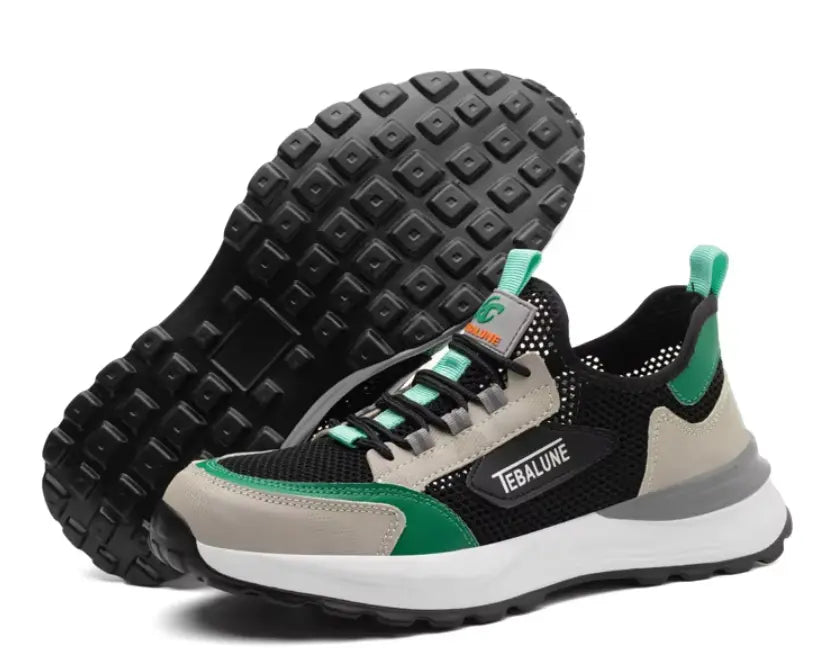 Sikkerhedssko | Åndbare Arbejdssko med Kompositkappe | Let og Skridsikker Beskyttelse til Mænd 6