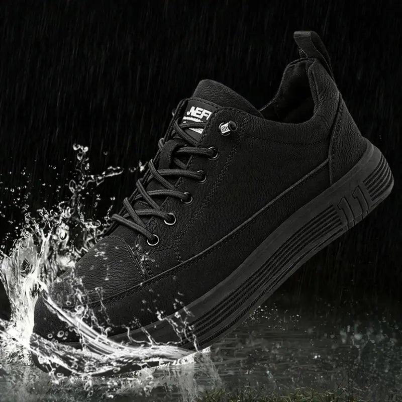 Sikkerhedssko | Vandtætte Slip-on Arbejdssko med Stålkappe | Komfortabel og Skridsikker Løsning til Optimal Beskyttelse 5