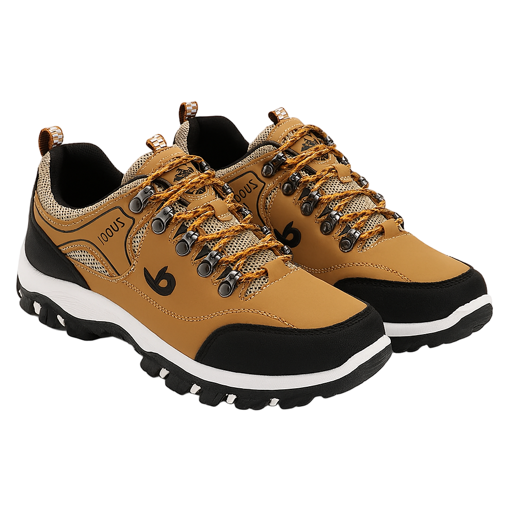 Ortopædiske Vandresko til Dame og Herre med Støddæmpende Sål og Åndbar Foring – Komfortable Gå- og Fritidssko 2