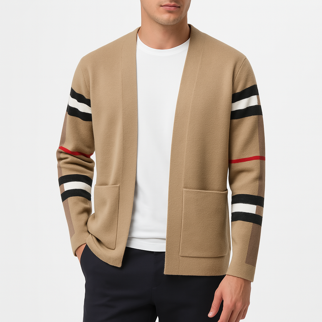 Panorla | Stribet Cardigan 1