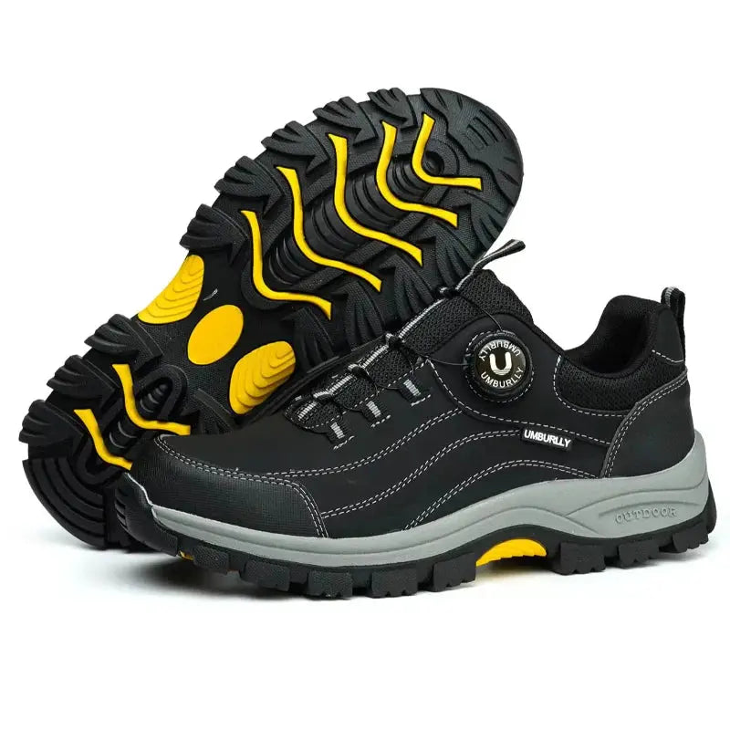 Sikkerhedssko til Mænd | Åndbar Overdel & Drejelukning | Komfortable Arbejdssko med Punkteringssikker Sål 1