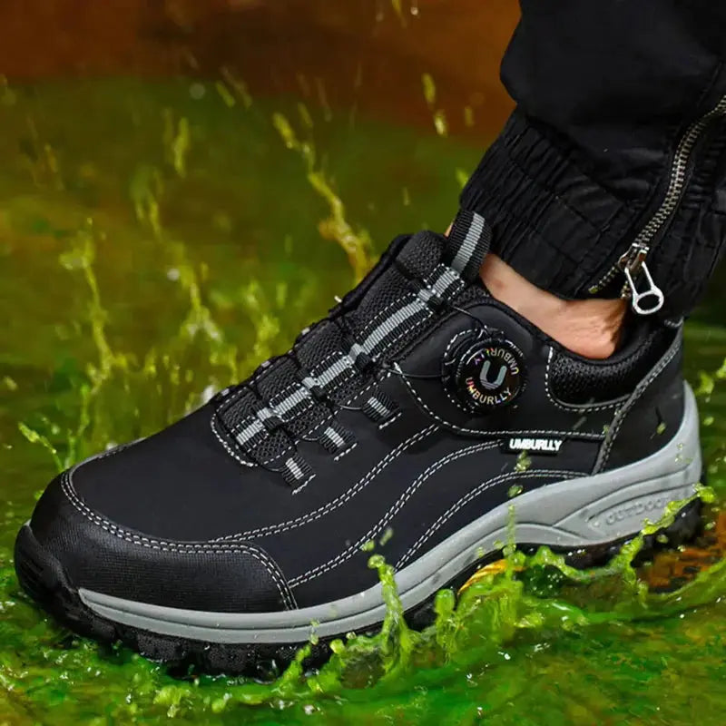 Sikkerhedssko til Mænd | Åndbar Overdel & Drejelukning | Komfortable Arbejdssko med Punkteringssikker Sål 4