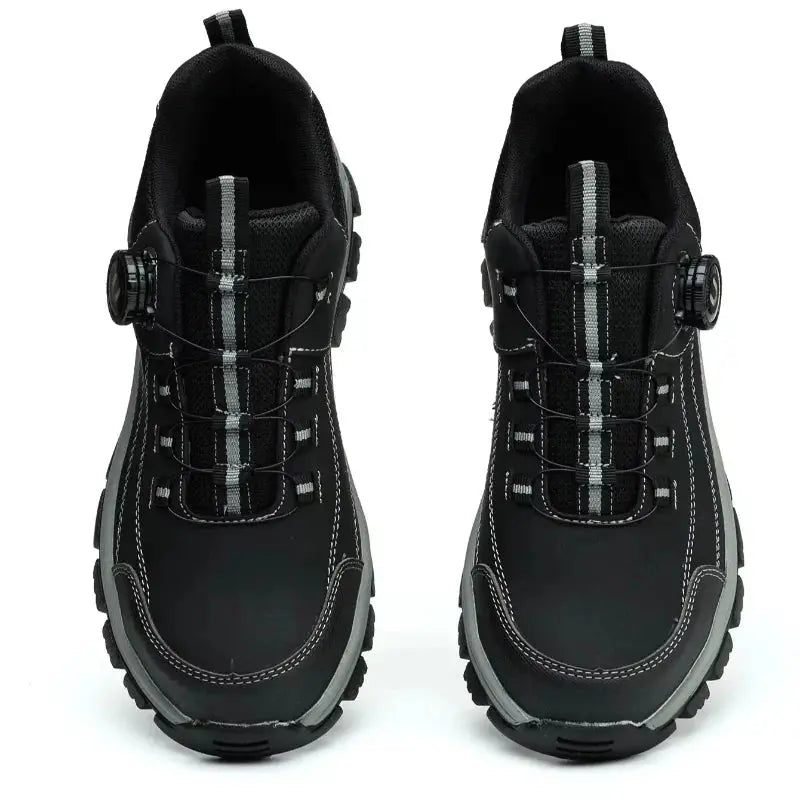 Sikkerhedssko til Mænd | Åndbar Overdel & Drejelukning | Komfortable Arbejdssko med Punkteringssikker Sål 6