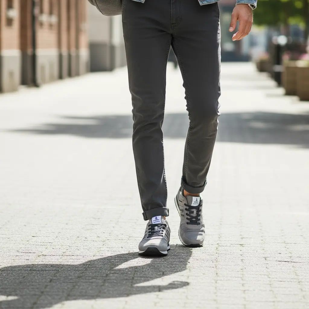 Klassiske Sneakers til Mænd | Ergonomisk Design med Minimalistisk Stil | Ideelle til Hverdag og Fritid 5