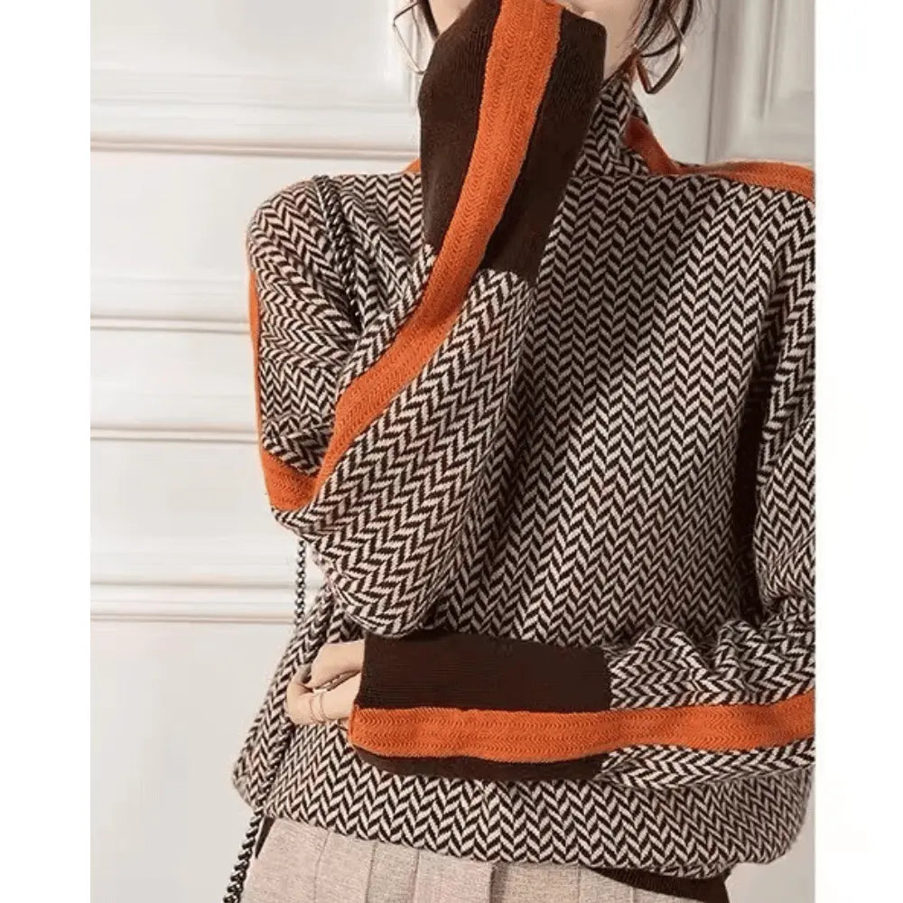 Liv | Sweater Dame – Lange Ærmer, Enkel Strik & Let Komfort Til Vinter