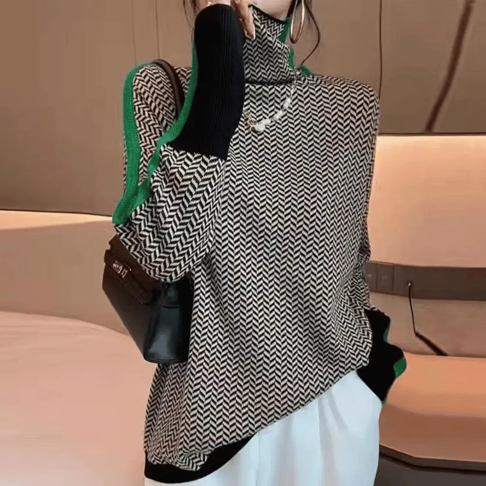 Liv | Sweater Dame – Lange Ærmer, Enkel Strik & Let Komfort Til Vinter