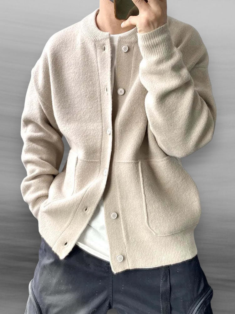 Classic Knit Cardigan | Men's Cardigan with Button Closure | Soft, Breathable Fabric for Cozy Layering 4