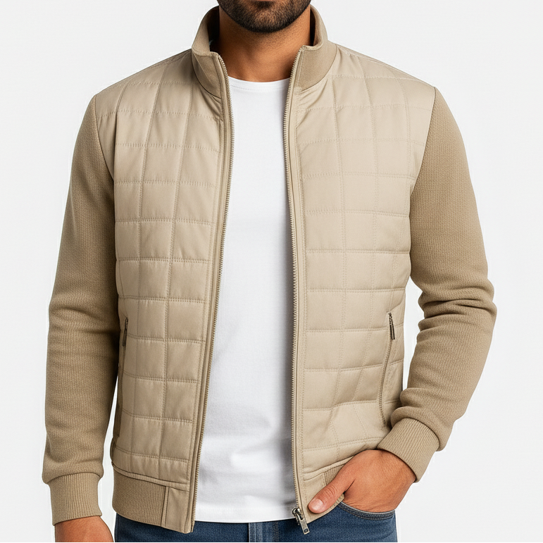 Vinterjakke Dame med Stand-Up Krave og Varm Foring – Moderne Bomberjakke til Hverdagsbrug i Flere Størrelser 1