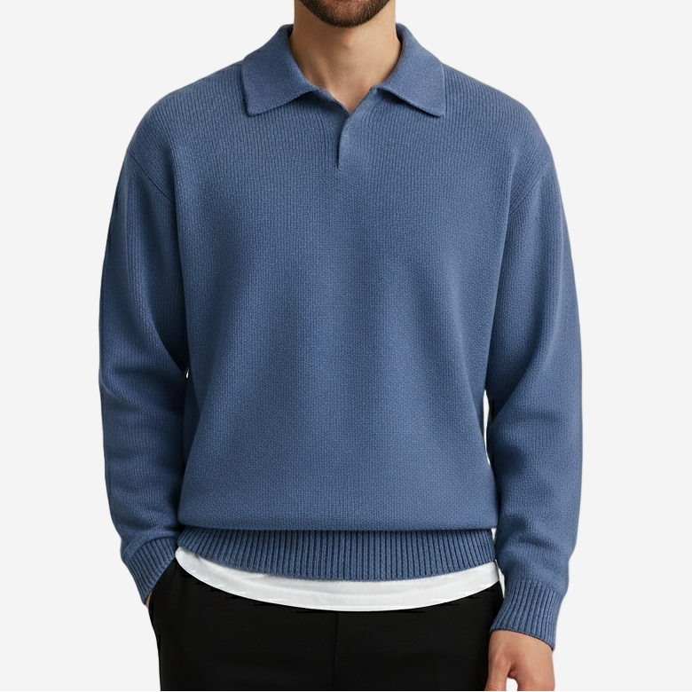 Panorla | Uld sweater med knapper